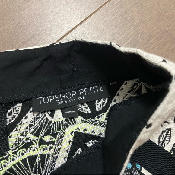 Festival style Patterned Mini Skirt - Picture 2 of 4